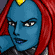 Mystique from X-Men: Evolution. (This one is censored too. Sorry.)